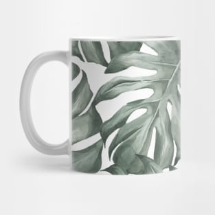 Monstera Pattern Mug